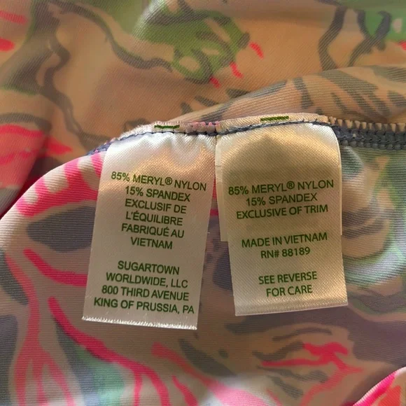 Lilly Pulitzer Bria Bra Tank in “Blue Peri Viva La Lilly” - Picture 6 of 6